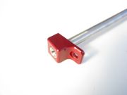 Throttle Tube Billet Red Anodize