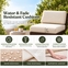 Fully Assembled Ohana Outdoor Patio Wicker Furniture 7-Piece Sectional Set - Sunbrella Options