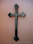 Granite Wall Cross - Dark Green and Black - Medium Size Granite Wall Cross - Dark Green and Black - Medium Size