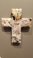 Sicuri Granite Wall Cross - Beveled Edges