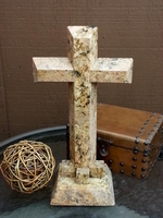 Standing Cross- Granite Wide Angled Cut 