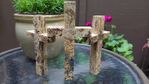 Travertine Three Crosses - Free-standing Travertine Three Crosses - Free-standing