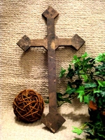 Wall Cross - Emparador Brown