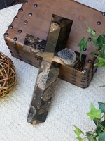 Wall Cross - Jurasic Granite