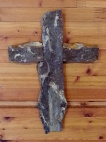Wall Cross - Reclaimed Red Limestone 