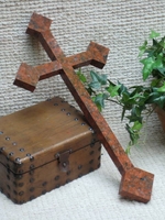 Wall Cross - Red Dragon Granite