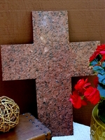 Wall Cross- Red Dragon Wide Cross