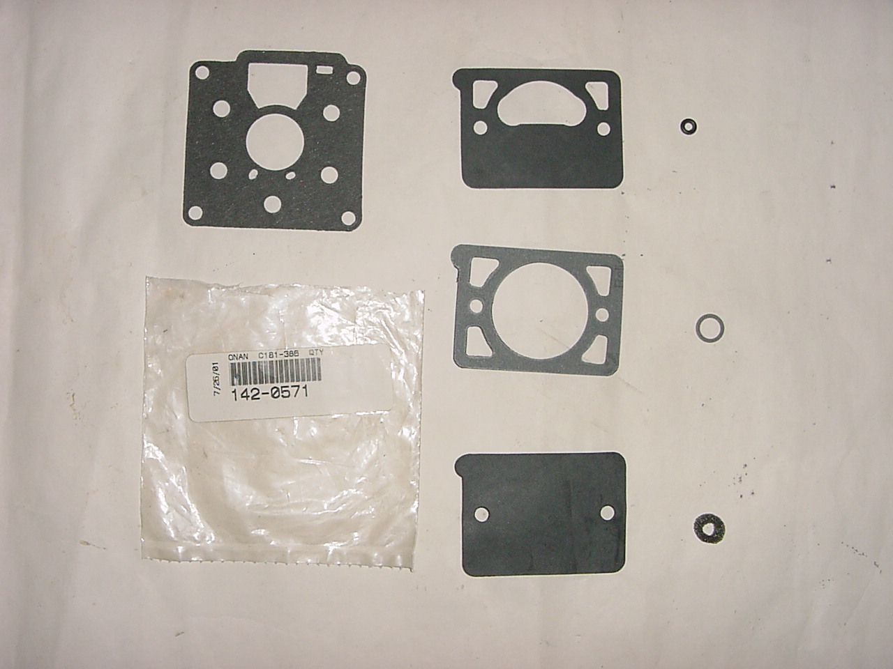 1420571 Carb/Fuel Pump Diaphragm/Gasket Kit Onan