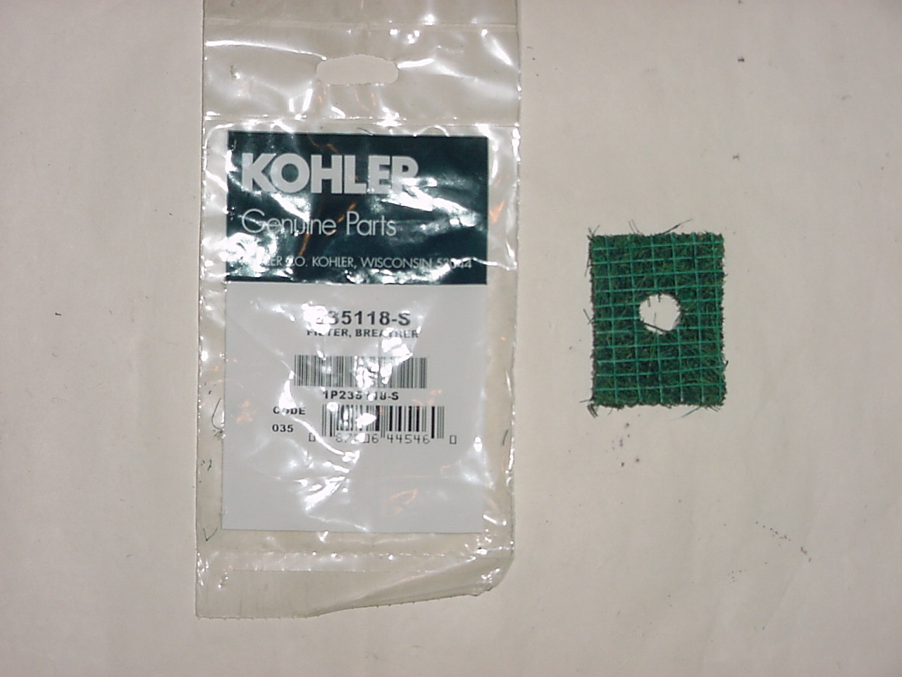 235118 Breather Filter Kohler Singles