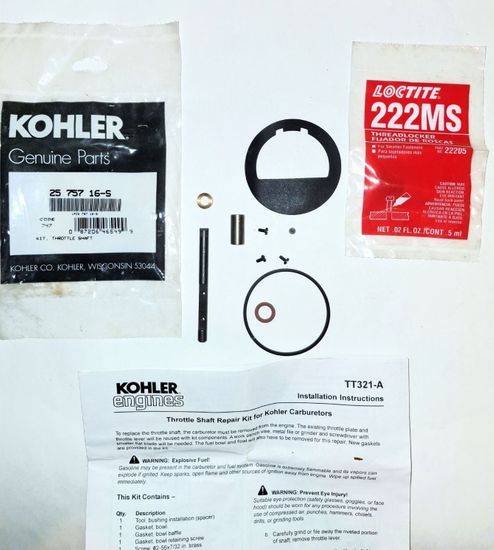 2575716-S Kit Throttle Shaft