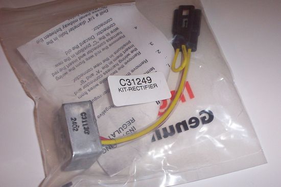 C31249 Voltage Regulator/Rectifier Single Bolt