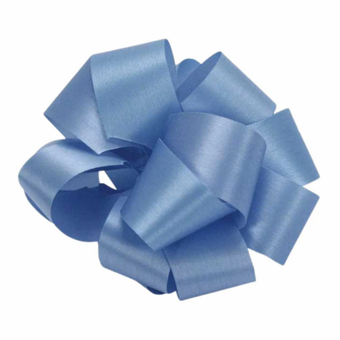 Satin Ribbon<br>Columbia Blue<br>Assorted Sizes