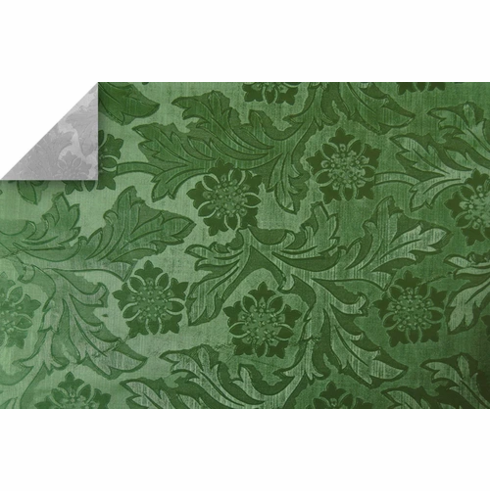 Poly Embossed Foil <br>Moss Green