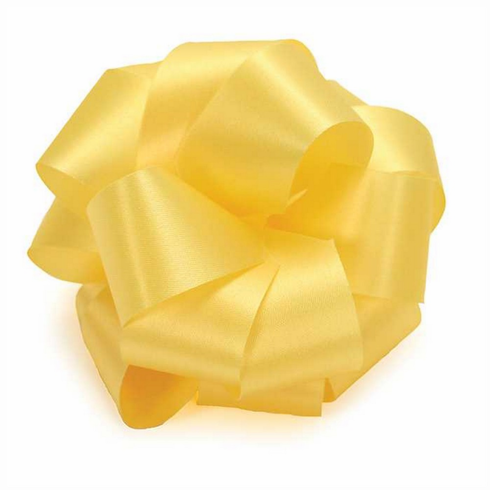 Satin Ribbon <br>Yellow <br>Assorted Sizes