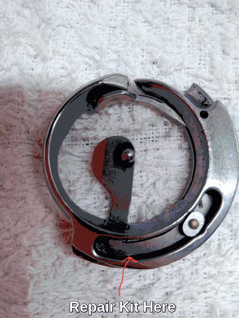 Bobbin case repair kit 163300,