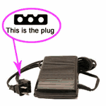 Elna Foot Pedal #S3KUY 