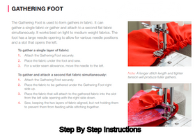 Gathering Foot #006917008
