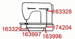 Gear Numbers Schematic