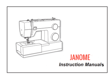 Janome Instruction Books