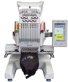JUKI Tajima SAI 8 Needle Embroidery Machine with Hat Hoop and Software