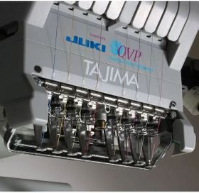 JUKI Tajima SAI 8 Needle Embroidery Machine with Hat Hoop and Software