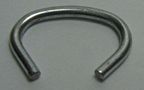 Leather Treadle Belt with Connecting Staple