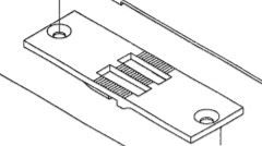 Needle Plate Juki # 107-84809