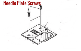 Needle Plate Screw, Singer 270064051 Discontinued Item