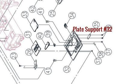 Needle Plate Support, SINGER #68003565