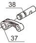 Take-up Lever Crank #416556701