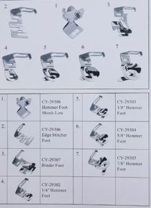 Professional Hemmer & Binder Set