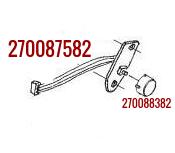 Reverse Button Assembly Singer #270087582