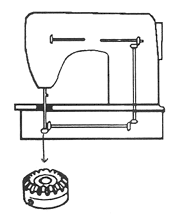 SINGER Vertical Hook Drive Gear 163329