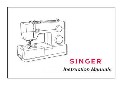 Singer Instruction Manuals 