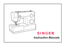 Singer Instruction Manuals 