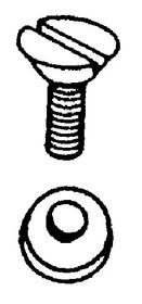 SINGER Screw & Adjustment Washer For Main Shaft Collar For Model 1200