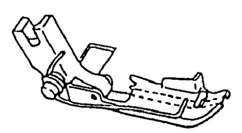 SINGER Serger Piping Foot, #P60950