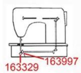 SINGER Hook Gear Set, SINGER #163329 & 163997