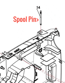Spool Pin, Singer #68022460