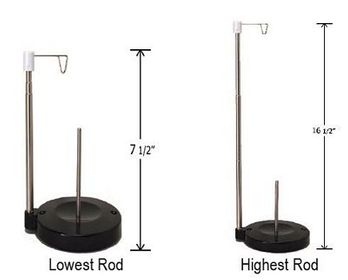 Telescoping Thread Stand