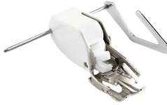 Walking Foot With Teeth and Guide Rod For Uniform Stitching