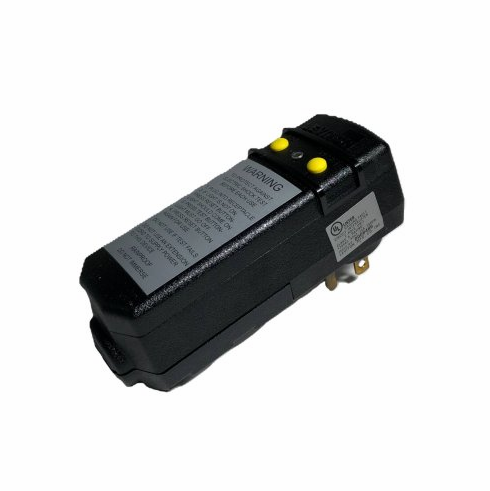 Right Angle GFCI Attachable Plug End