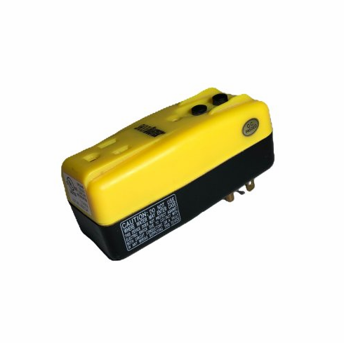 Right Angle GFCI Plug-In Adapter