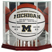 MICHIGAN WOLVERINES<br>2026 NATIONAL CHAMPIONS<br>SOUVENIR BASKETBALLS<BR>DISPLAY CASE COMBO<br>SPECIAL PRICING MICHIGAN WOLVERINES<br>2026 NATIONAL CHAMPIONS<br>SOUVENIR BASKETBALLS<BR>DISPLAY CASE COMBO<br>SPECIAL PRICING