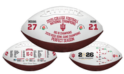 INDIANA HOOSIERS<BR>2025 NATIONAL CHAMPIONS<BR>SOUVENIR FOOTBALLS