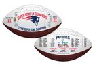 NEW ENGLAND PATRIOTS<BR>SUPER BOWL LX<BR>SOUVENIR FOOTBALLS