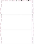 11" Pressure Seal Form C-Fold, Side Open, Two Blockouts 28# MOCR WLPSCSTKWHFMS)