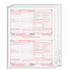 W-2 2up Blank Traditional 4-Part w/ Instructions (TRDSET4I05) 
