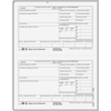 W-2 2up  Employer  Copy 1 (BW2ER105)  