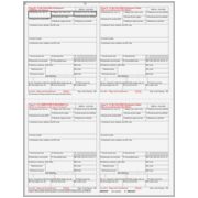 W-2 4up Condensed Ver. 1 Employee Copies B/2/C/2 (BW24UP05)  
